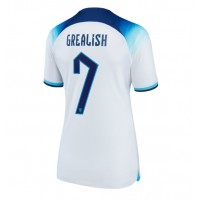 England Jack Grealish #7 Replika Hemmatröja Dam VM 2022 Kortärmad